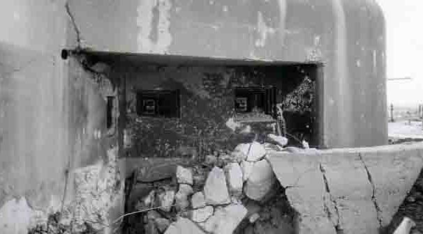 Каземат «Oberroedern Nord» после боев. Июнь 1940 г.