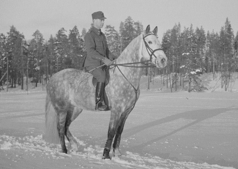 Финские кавалеристы 1940 г. 