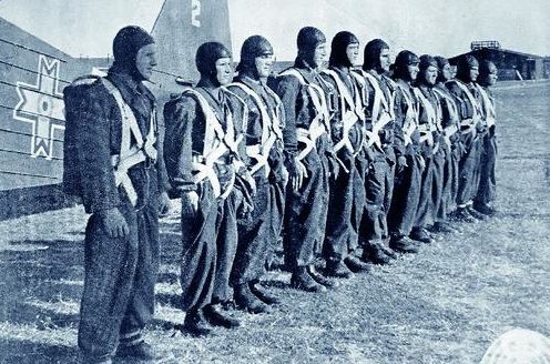 Румынские парашютисты. 1944 г. 