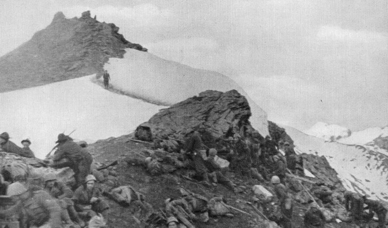 Отражение итальянского вторжения в Альпах. Колле делла Пелузе, июнь 1940 г.