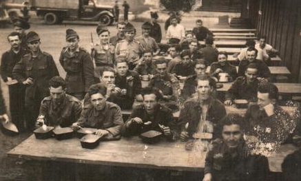 Румынские солдаты на Западном фронте. 1945 г. 