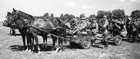 Конная артиллерия. 1939 г. 