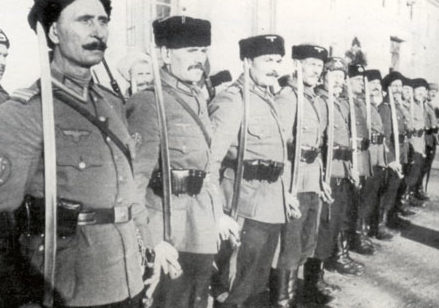 Русские казаки на службе в СС. 
