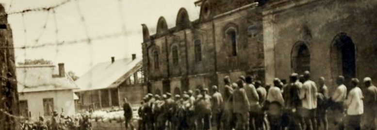 Советские военнопленные в концлагере «Stalag – 358». 1941 г. 