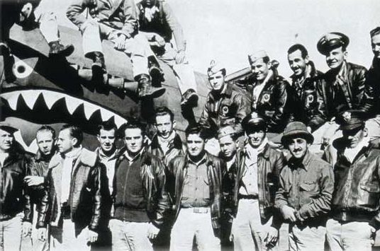 Группа американских летчиков-добровольцев «Летающие тигры». 1941 г.