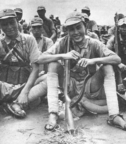 Китайские солдаты на Бирме. 1942 г. 