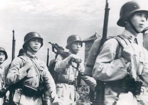 Китайские солдаты на Бирме. 1942 г. 