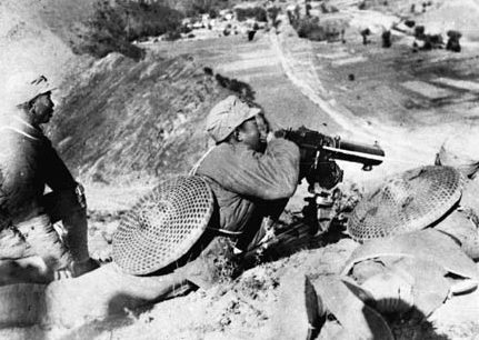 Пулеметные позиции. 1943 г.