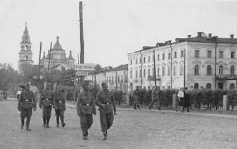 Улицы Житомира. 1942 г.