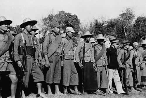 Партизаны провинции Гуандун. 1943 г. 