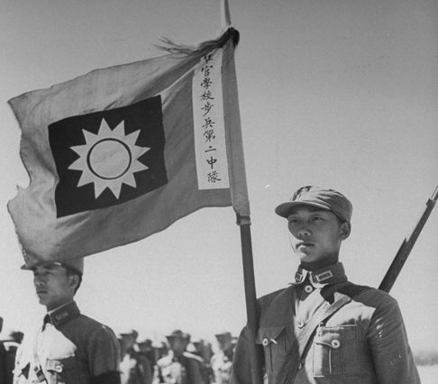 Китайские правительственные войска в провинции Шэньси. 1943 г.