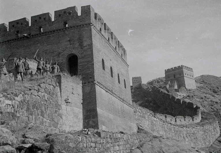 Японская 8-я армия у Великой китайской стены. 1937 г. 