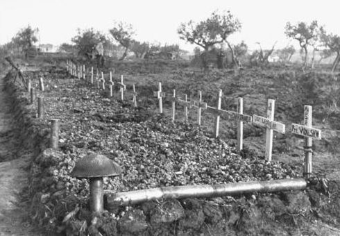 Могилы канадских солдат. Италии, 1944 г. 