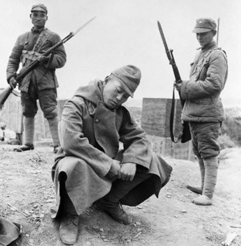 Пленный японский солдат. Чандэ, 1944 г. 