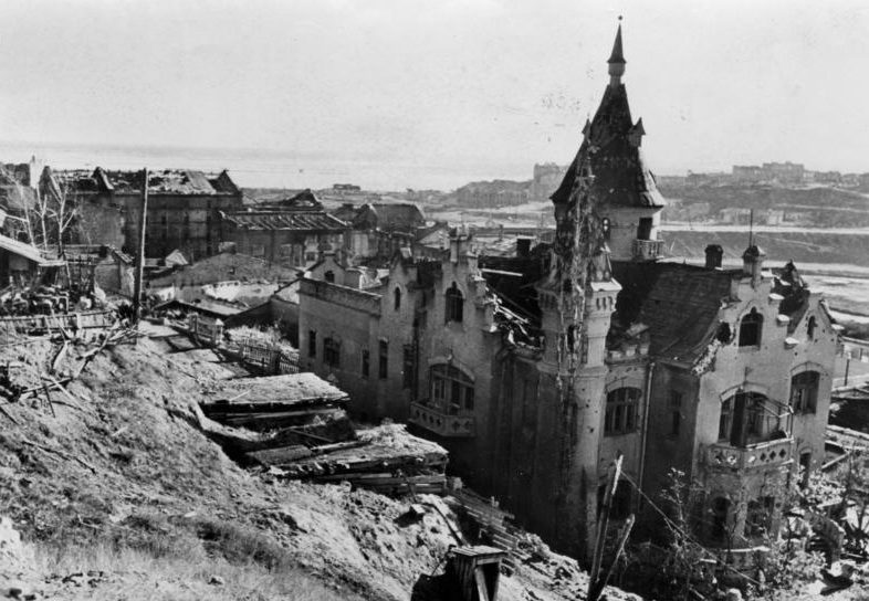Вид на город. Октябрь 1942 г.
