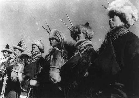 Китайские войска на Лунхайской железной дороге. 1938 г.