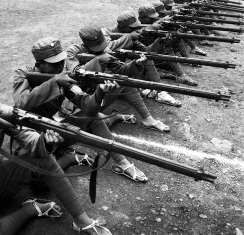Национально-революционная армия на тренировке. 1939 г. 