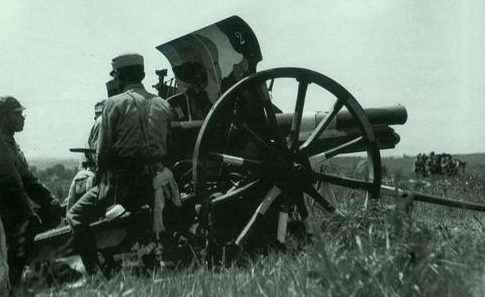Китайские артиллеристы. 1939 г. 