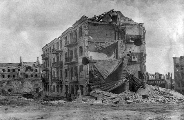 Дом Павлова. 1943 г. 