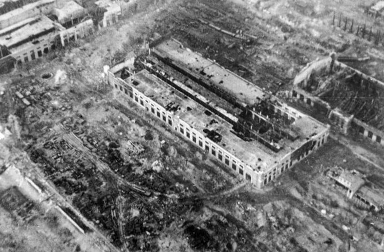 Развалины города. 1943 г. 