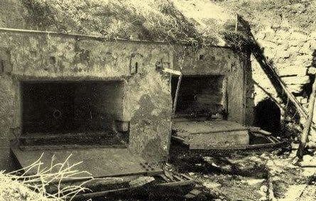 Артиллерийский капонир №203. Кочиеры, август 1941 г.