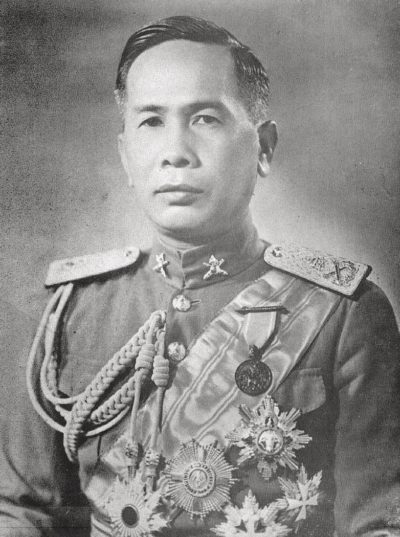 Премьер-министр Луанг Плек Пибунсонграм.