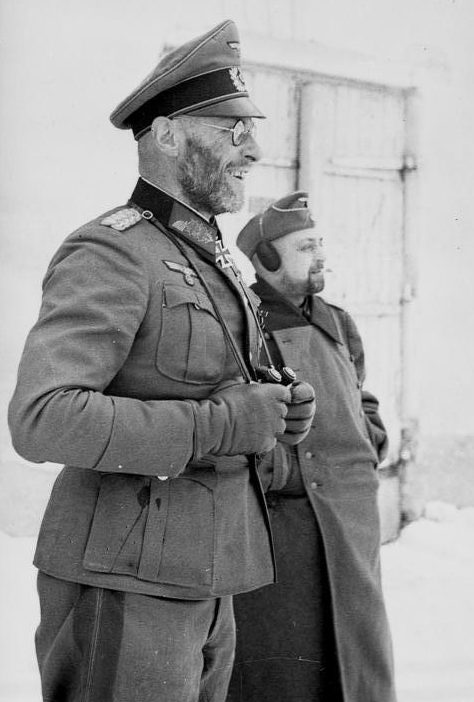 Генерал Теодор Шерер – командующий немецкими войсками в Холмском «котле». Январь 1942 г.