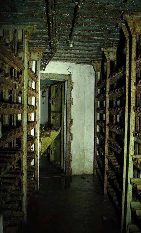 Подземные помещения батареи «Поночевного».