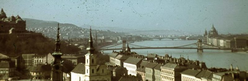 Будапешт в 1940 году.