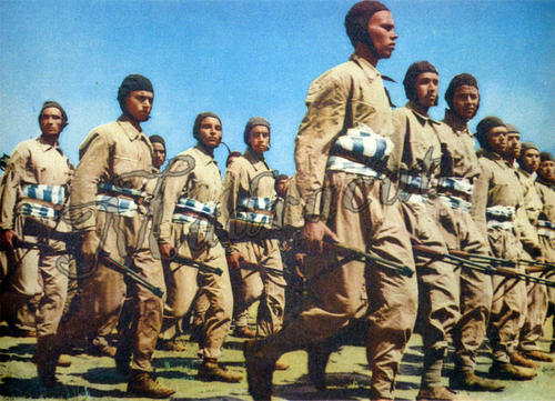 Итальянские десантники в Ливии. 1938 г. 