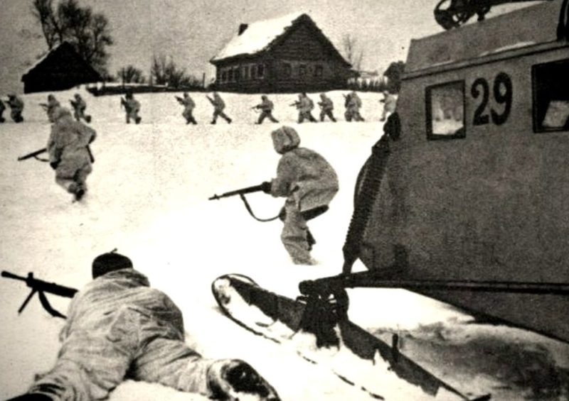 Бои под Можайском. Ноябрь 1941 г.