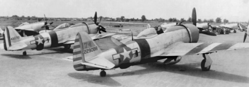 Аэродром 201-й эскадрильи на Филиппинах. 1945 г.