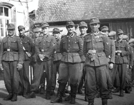Солдаты венгерской дивизии СС «Хуньяди». 1944 г.