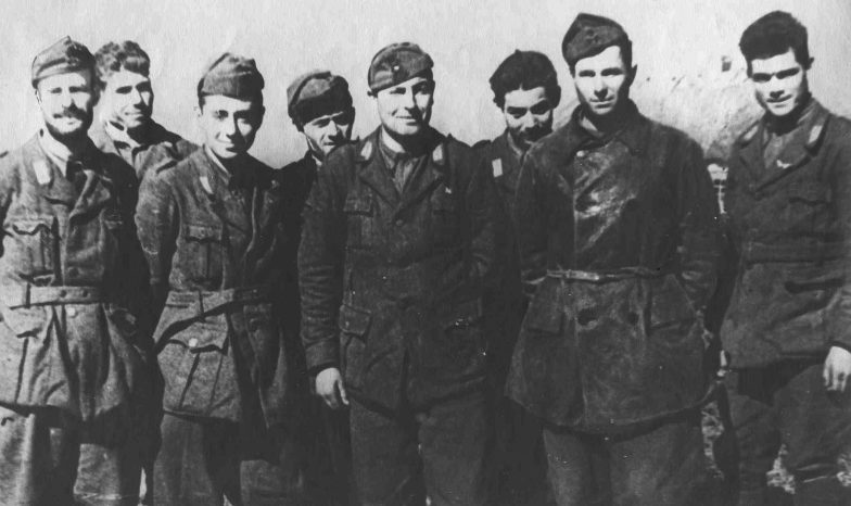 Итальянские офицеры в советском плену. Сентябрь 1942 г. 