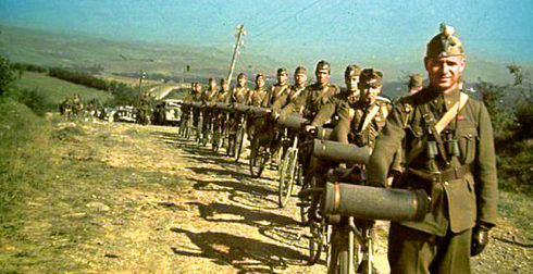 Венгерские солдаты в Трансильвании. 1940 г. 