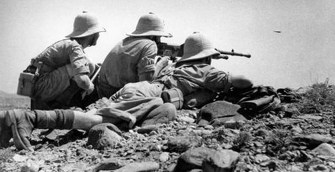 Иностранный легион Свободной Франции под Асмэрой. Эритрея, 1941 г. 