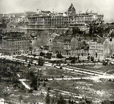 Вид на Будапешт. 1944 г. 