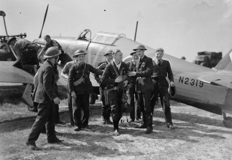 Британский отряд №102 эскадрильи RAF во Франции. Март 1940 г. 