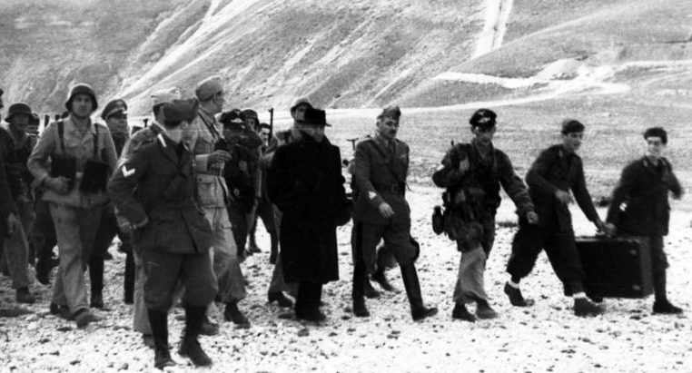 Освобождение Муссолини в Гран Сассо. Сентябрь 1943 г. 