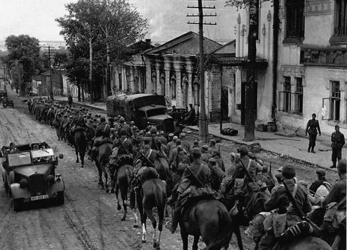 Венгерские кавалеристы на Восточном фронте. 1941 г.