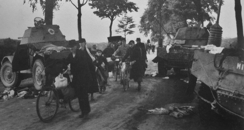 Французские беженцы. Май 1940 г.