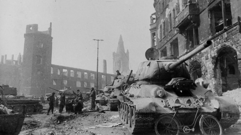 Бои в Будапеште. Декабрь 1944 г. 