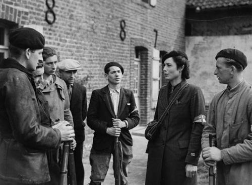 Члены французского Сопротивления в Булони. 1942 г. 