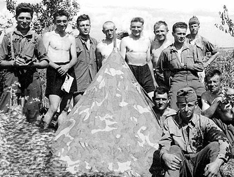 Полевой лагерь на Донском фронте. Август 1942 г.