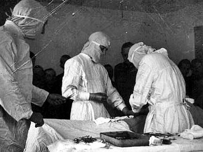 Полевой госпиталь на Донском фронте. Август 1942 г.