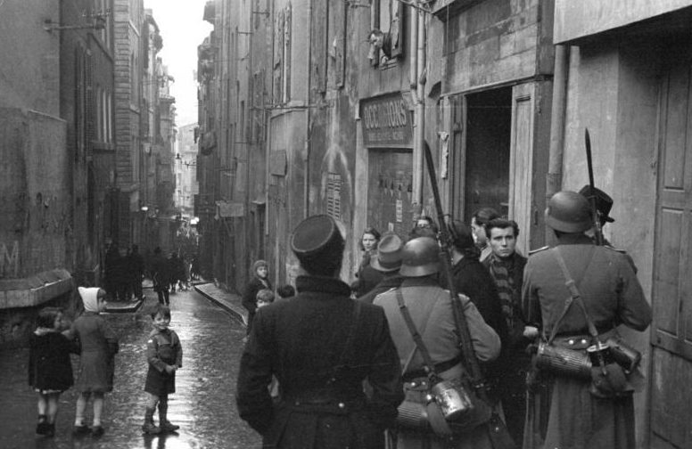 Марсель в оккупации. 1943 г.