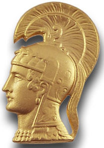 Эмблема WAAC - Афина Паллада - древнгегреческая непобедимая воительница. 
