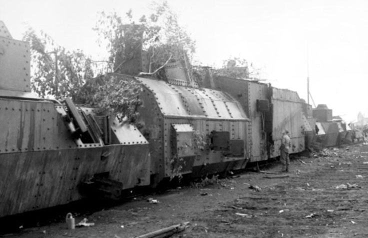Бронепоезд №2 «Южноуральский железнодорожник» в Мармыжи. 29 июня 1942 г.