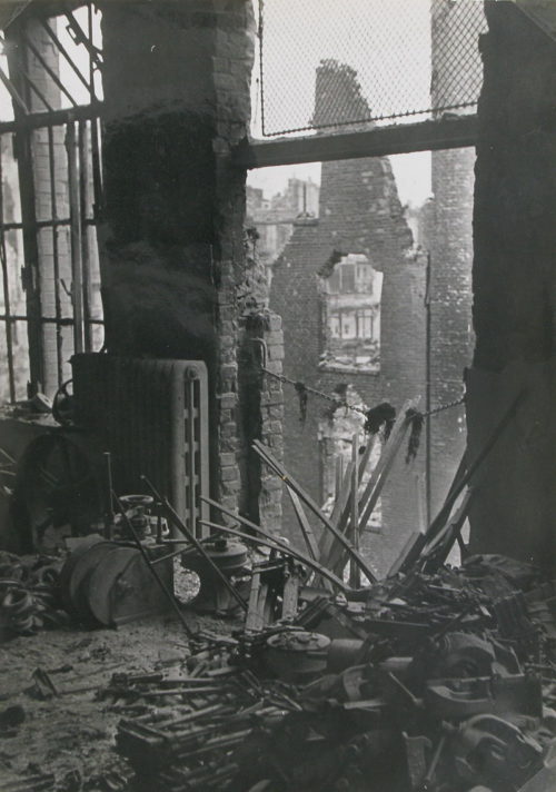 Гамбург после бомбардировок.