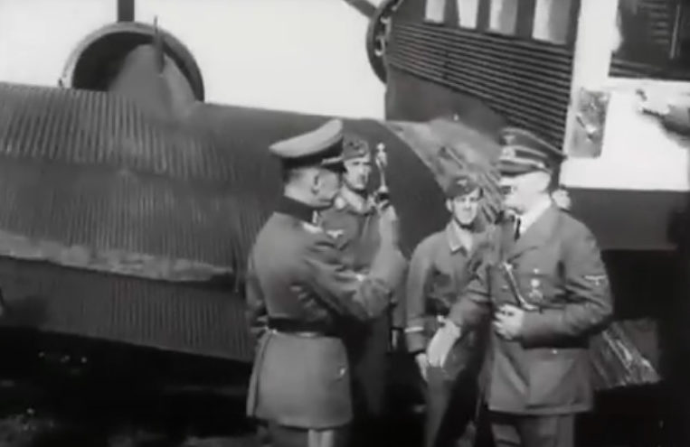 Адольф Гитлер прилетел в Бердичев. 6 августа 1941 г.